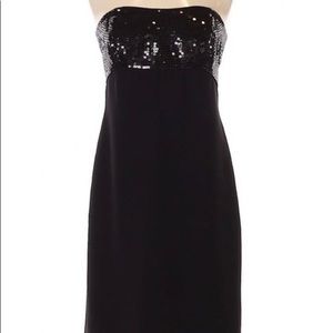 Ann Taylor Block Cocktail Dress